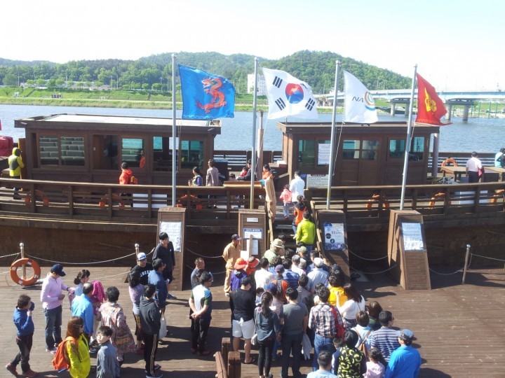 ‘영산강 황포돛배’ 나주관광상품 “대박행진”