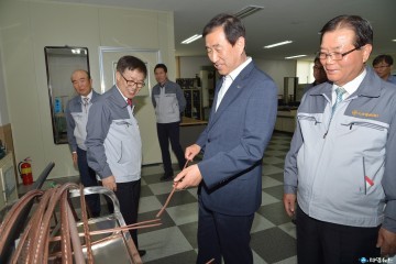 조길형 충주시장, 기업체 현장 소통행정