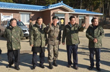 충남도의회, 서천지역 군부대 찾아 위문