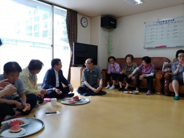 김천시, 이강창 부시장 폭염대응 무더위쉼터 방문