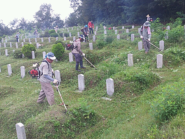 익산시, 쾌적한 추석 위해 공설·공동묘지 정비 