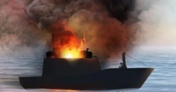 태안,모항항 인근해상 어선 화재발생