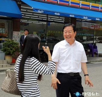 장종태 서구청장, 구민의 민원이 있는 곳에 언제나!