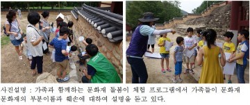 지역문화재 훼손 신고 참여 유도 캠페인 및 체험 활동