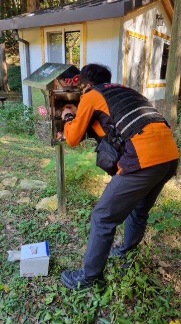 여서119안전센터, 가을철 대비 119구급함 점검 