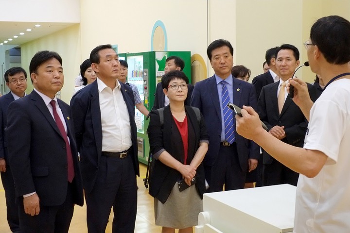대전시의회 복지환경위원회, 육아종합지원센터 현장방문