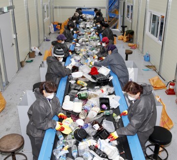 생활자원 회수센터 빠르게 골라내는 태안군