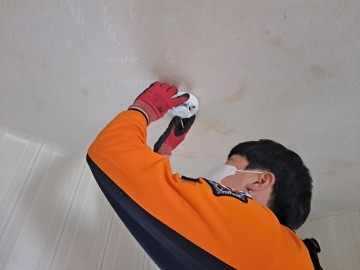 해남소방서 119 생활안전순찰대 단독형 감지기 설치 등 겨울철 화재예방에 앞장서다.