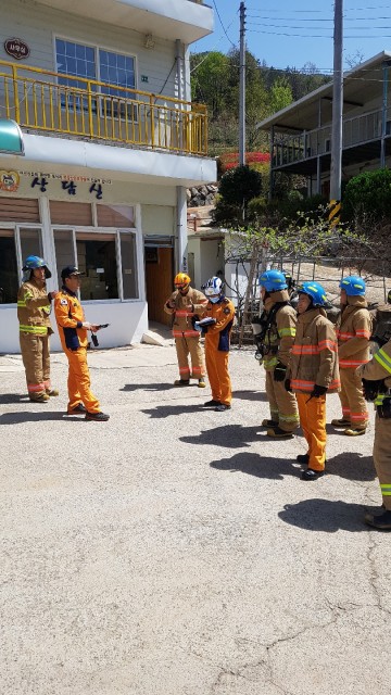 광양소방서 불시 출동 훈련실시