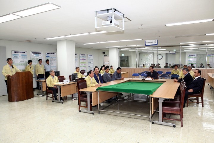 김천시의회, 2015 을지연습 훈련 참관