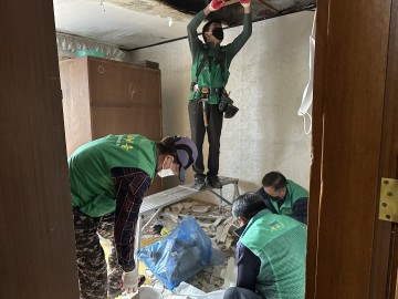 대전 서구 내동, 취약계층 주거개선 봉사