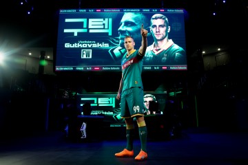 대전하나시티즌, 라트비아 국가대표 출신 공격수 구트코프스키스 영입