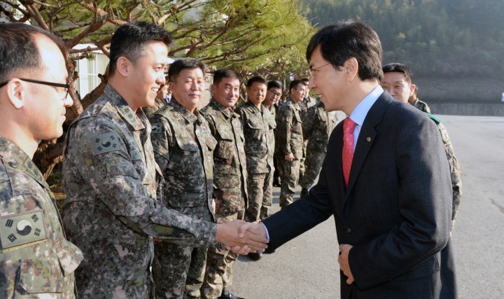 안희정 지사, 국군장병들과 대화의 시간