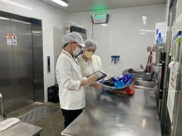세종시교육청, 학교급식 식재료 안전성 검사