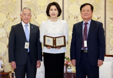 김혜경 여사, 국제백신연구소(IVI) 명예회장 추대… “인류 건강 증진에 앞장”