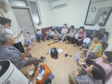 칠곡군보건소, 건강취약계층 폭염대비 건강관리 교육강화 