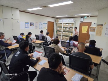 대전시, 야외근로자 폭염 예방 위해 현장 순회교육 실시