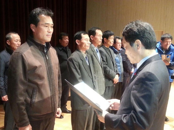 청주 오송수박 탑과채 시범단지 우수상 수상