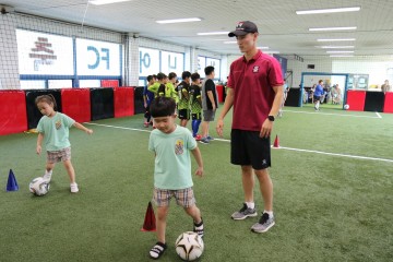 축구꿈나무와 함께한 말년병장의 특별한 하루