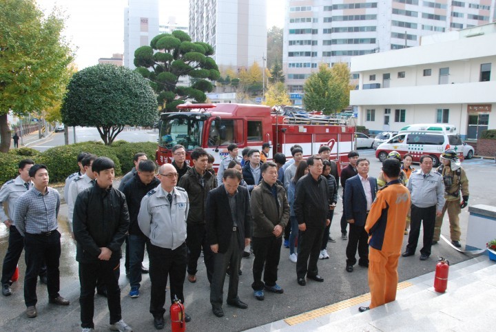 거제서, 거제소방서 합동 화재예방 소방훈련 실시