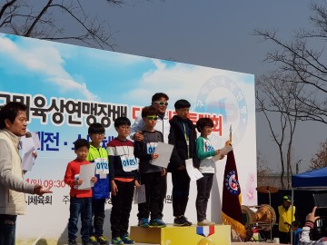 단축 마라톤 대회 초등부 1위!!