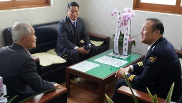 서천署 조기연 서장 대한노인회 방문 