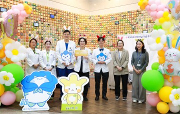 충남대병원, 어린이날 맞아 환아 위한 추억 포토존 운영