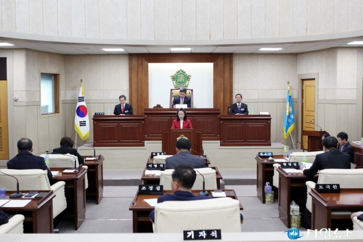 예천군의회 금년도 의정활동 마무리