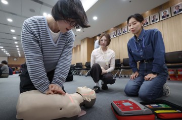 대전 동구, 공직자 응급대응 교육 실시