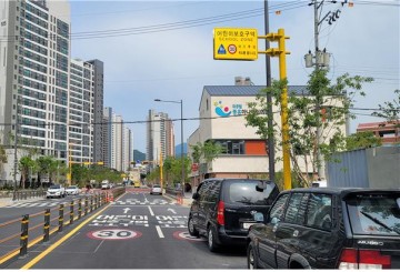 광주시, 어린이보호구역 시·종점 표지판 지주 개선사업 확대