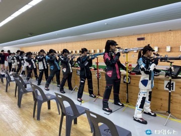  미래의 사격 메달리스트, 포항에서 더위 잊고 맹훈련 돌입