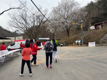 대전시, 드론 활용 산불 예방 캠페인 전개