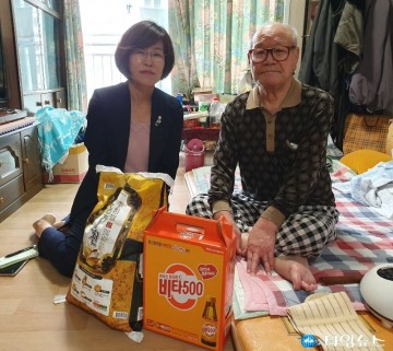 충북남부보훈지청, 재가복지대상자 위문