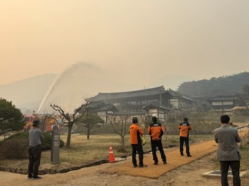 안동시, 국가유산 산불피해 조치 방안 마련