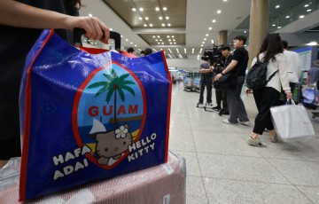 괌 한국행 항공편 잇따라 괌 출발… …31일에도 귀국 항공편 9편 예정