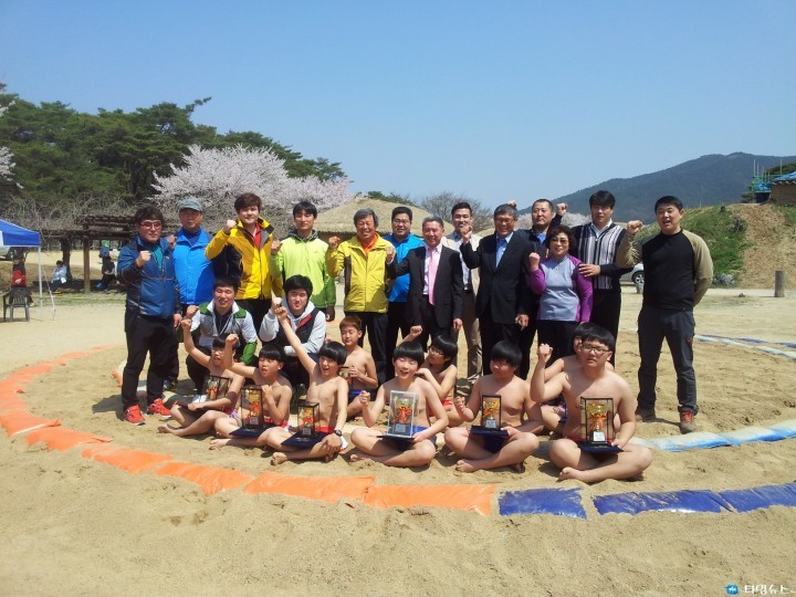 내성초, 경북어린이씨름왕 대회 제패