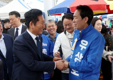 우상호, ‘영동·영서 원팀’ 광폭 행보… “지역 장벽 허물고 강원 도약 이끌 것”