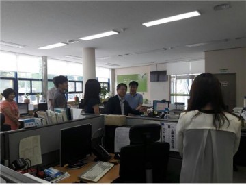 김영호 상수도사업본부장, 산하 사업소 현장방문