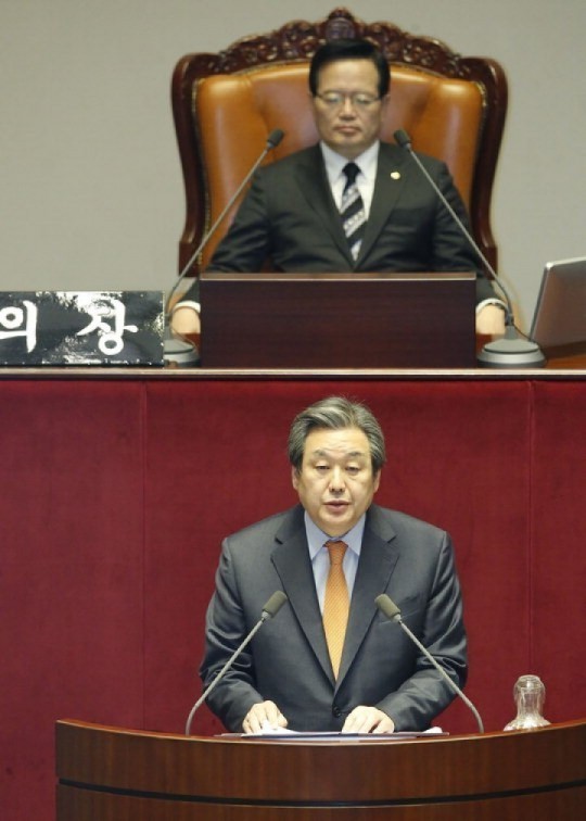 김무성 증세 없는 복지 불가능 국민 속이는 것