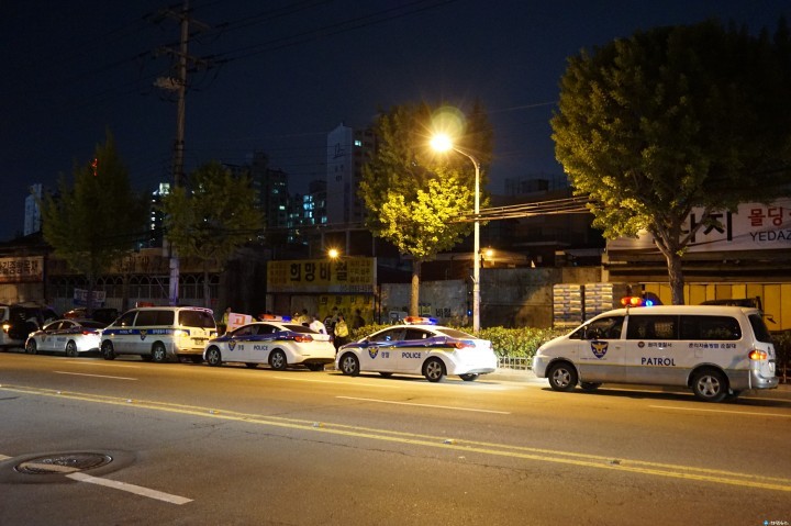 부천원미署 기동순찰대 , 자율방범대와 합동순찰로 지역맞춤 치안활동 전개