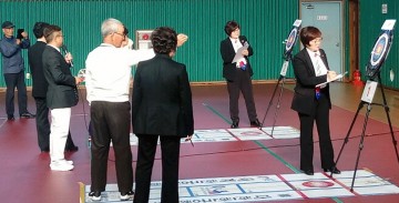 여수 돌산읍, 제1회 한궁대회 어르신들 참여 ‘성황’