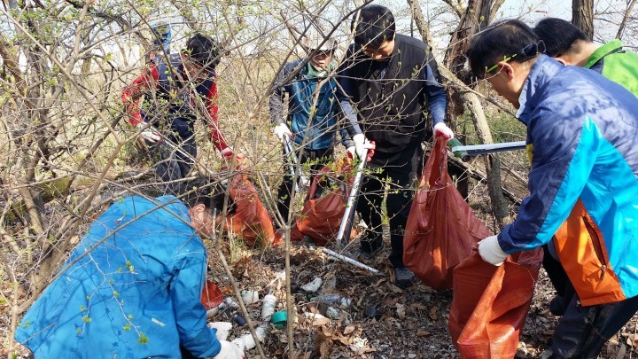 대전시상수도사업본부, 대청호를 깨끗하게 환경정화 활동!