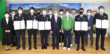 경북도자치경찰위원회 출범 이후 첫 승진임용식 가져