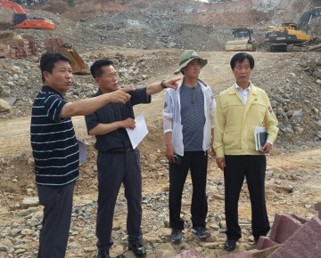 한경호 세종시 행정부시장, 수해 취약지역 점검