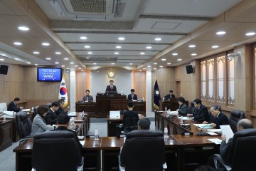 홍성군의회, 2018년 새해 첫 임시회 개회