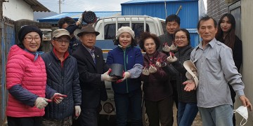  강진군 군동면지역사회보장협의체연탄 나눔봉사 활동