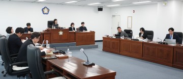 대전 동구의회, 복지환경국 행정사무감사 실시