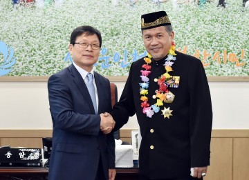 인도네시아 아체 특별자치주 무하마드 왕 일행단 방인