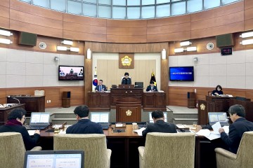 봉화군의회, 제262회 임시회 개회