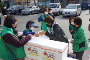 안동시종합사회복지관,한국남부발전(주) 안동발전본부 연계 사랑의 김장나눔 실시